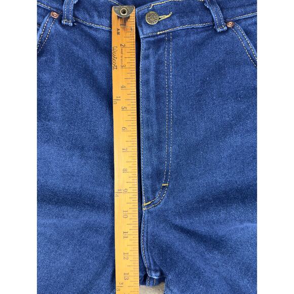 Vintage Lee Women’s High-Rise Jeans 18L Dark Wash, Excellent Condition 80’s 90’s - Picture 7 of 11